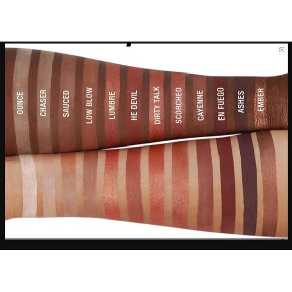 Urban Decay Naked Heat Eyeshadow Palette Full Size High Pigment Blendable NIB - Picture 2 of 4